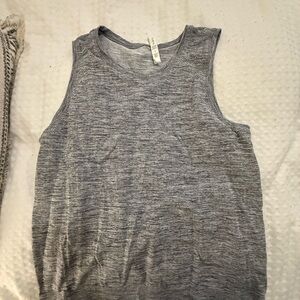 Athleta Gray Sleeveless Top